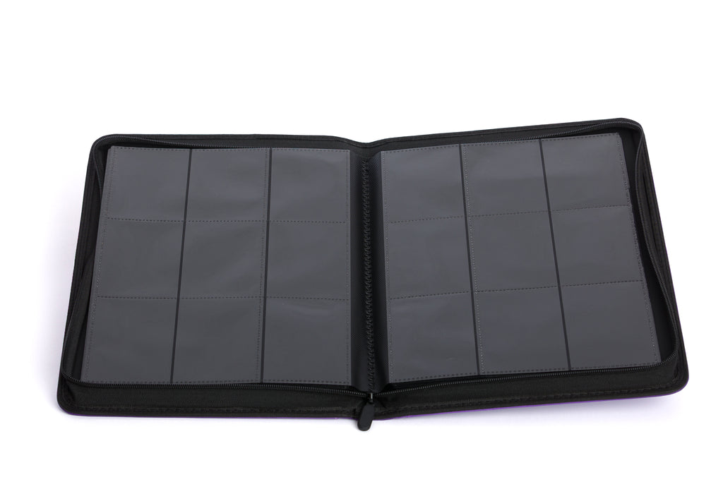 CardKnights Premium Zip Binder – Holds 360 TCG Cards