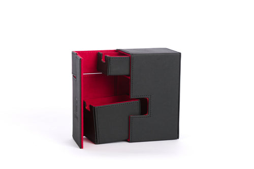 CardKnights Flip Tray Deck Box – Holds 80+ Cards