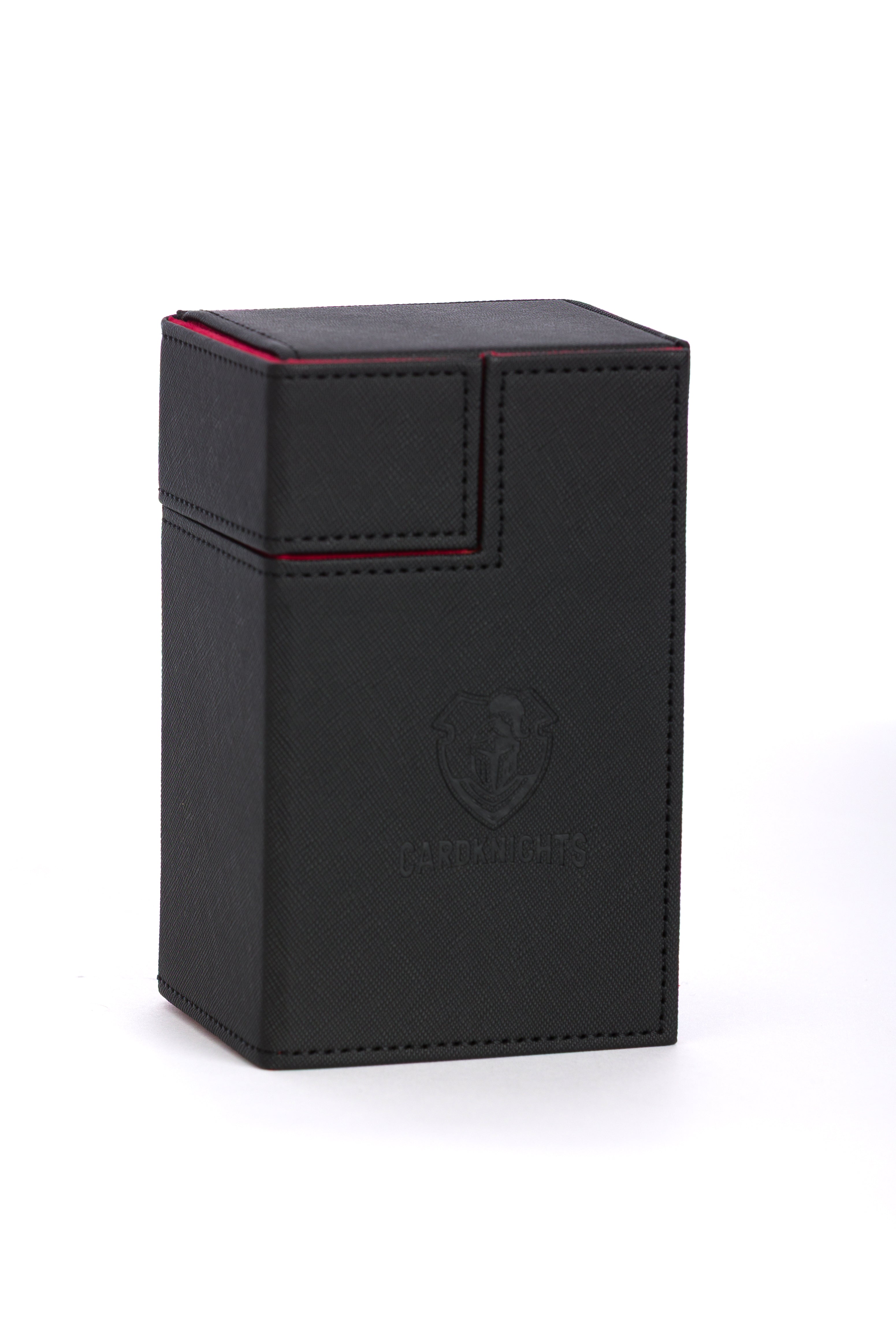 CardKnights Flip Tray Deck Box – Holds 80+ Cards