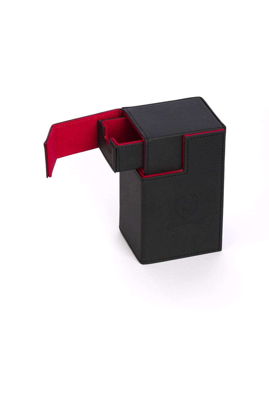 CardKnights Flip Tray Deck Box – Holds 80+ Cards