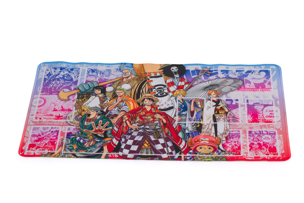 One Piece Straw Hat Crew TCG Playmat – With Play Zones
