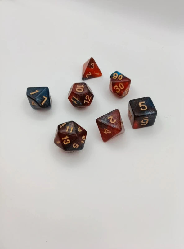 7-Die Polyhedral Dice Set – Dungeons & Dragons & Tabletop RPG